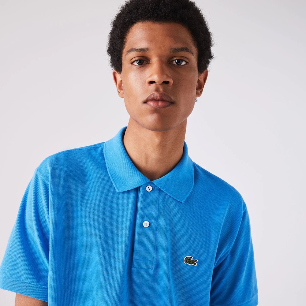 Lacoste blue polo